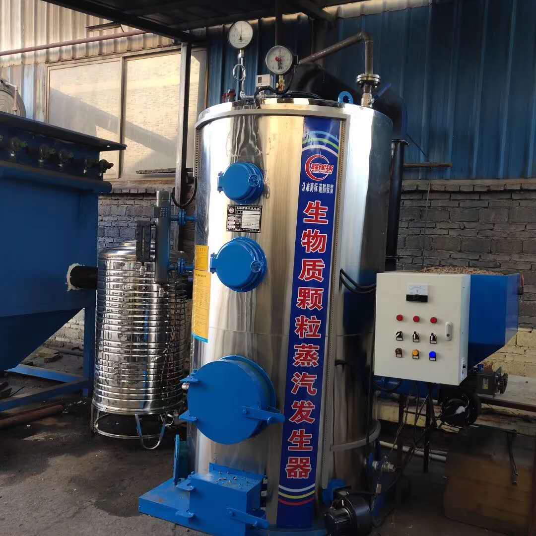 山東聊城模具廠半噸生物質(zhì)蒸汽發(fā)生器運(yùn)行中